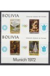 Bolivia známky Mi Blok 34-35 - Olympijské hry, Umění