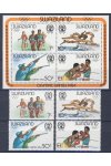 Swaziland známky Mi 458-61 + Bl 10 - OH 1984