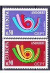 Andora fr. známky Mi 0247-8