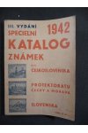 Československo katalog známek - Evžen Ripp 1942