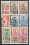 Martinique známky Yv 111-19 - Sestava