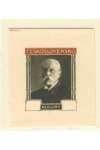 ČSR I známky - Nepřijaté návrhy - Dopisnice  - Masaryk - Dvoubarevný