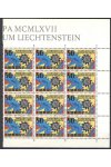 Liechtenstein známky Mi 474 12 Blok