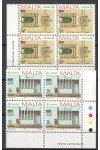 Malta známky Mi 831-32 4 Blok