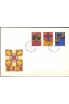 Liechtenstein celistvosti Mi 482-84 FDC