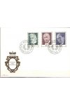 Liechtenstein celistvosti Mi 570-72 FDC