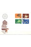 Liechtenstein celistvosti Mi 591-94 FDC