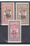 Martinique známky Yv 83-85