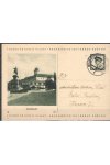 ČSR I celistvost - CDV 69 - Vlakové razítko - Velký Osek - Hradec Králové