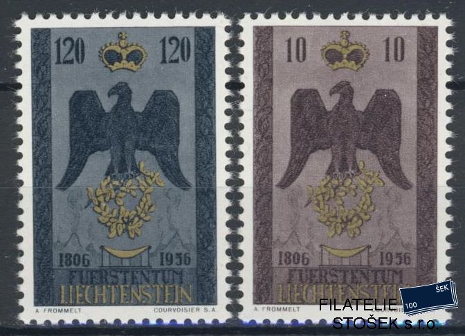 Liechtenstein známky Mi 346-47