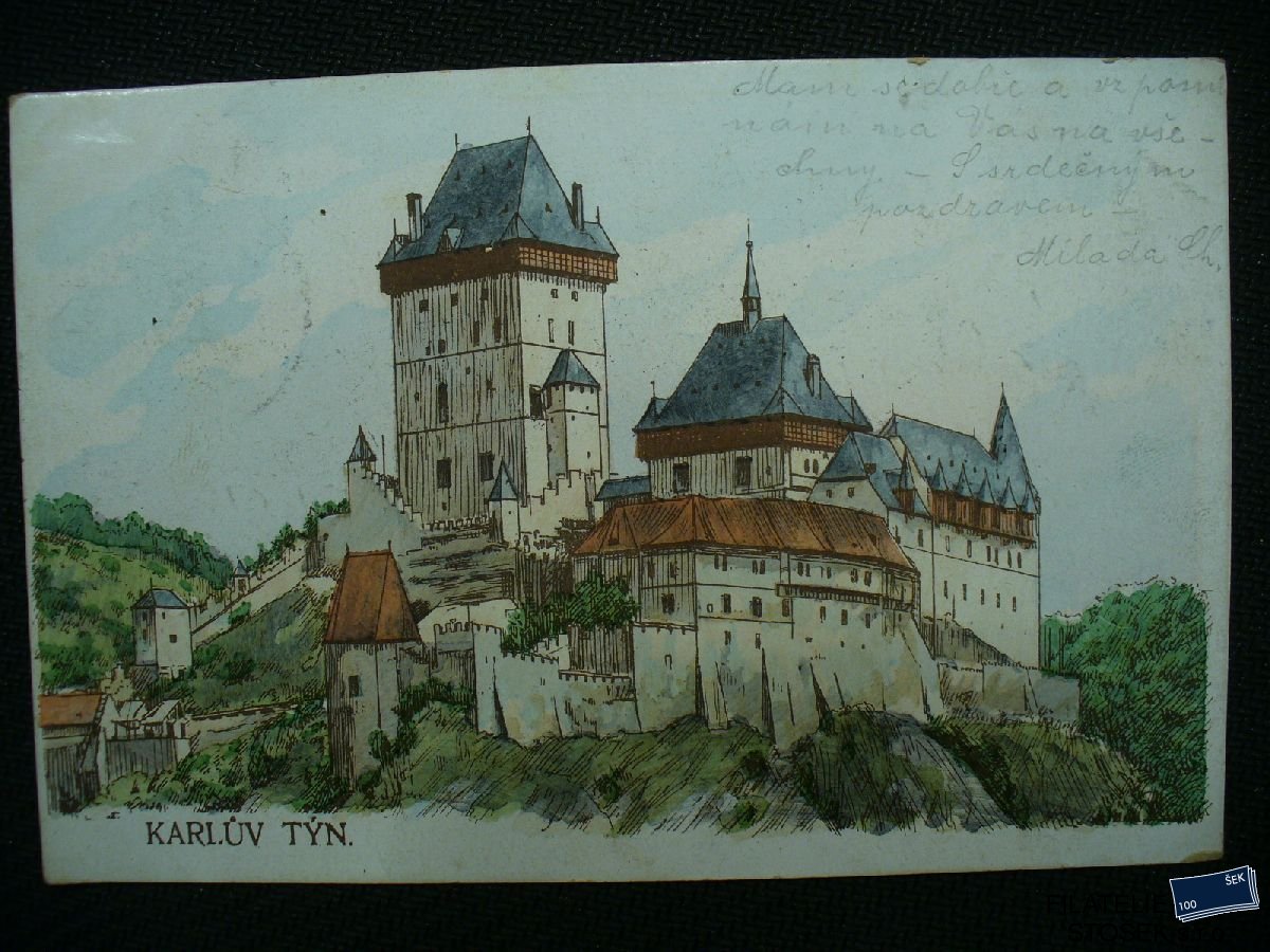 Pohlednice - Karlštejn