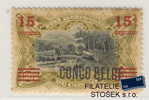 Belgické Kongo známky Mi 48 Přetisk CONGO BELGE - KVP Rez - Balasse 87A