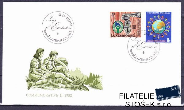 Lucembursko známky Mi 1060-1 FDC