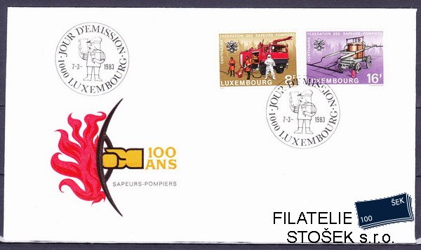 Lucembursko známky Mi 1068-9 FDC