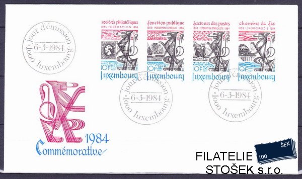 Lucembursko známky Mi 1091-4 FDC