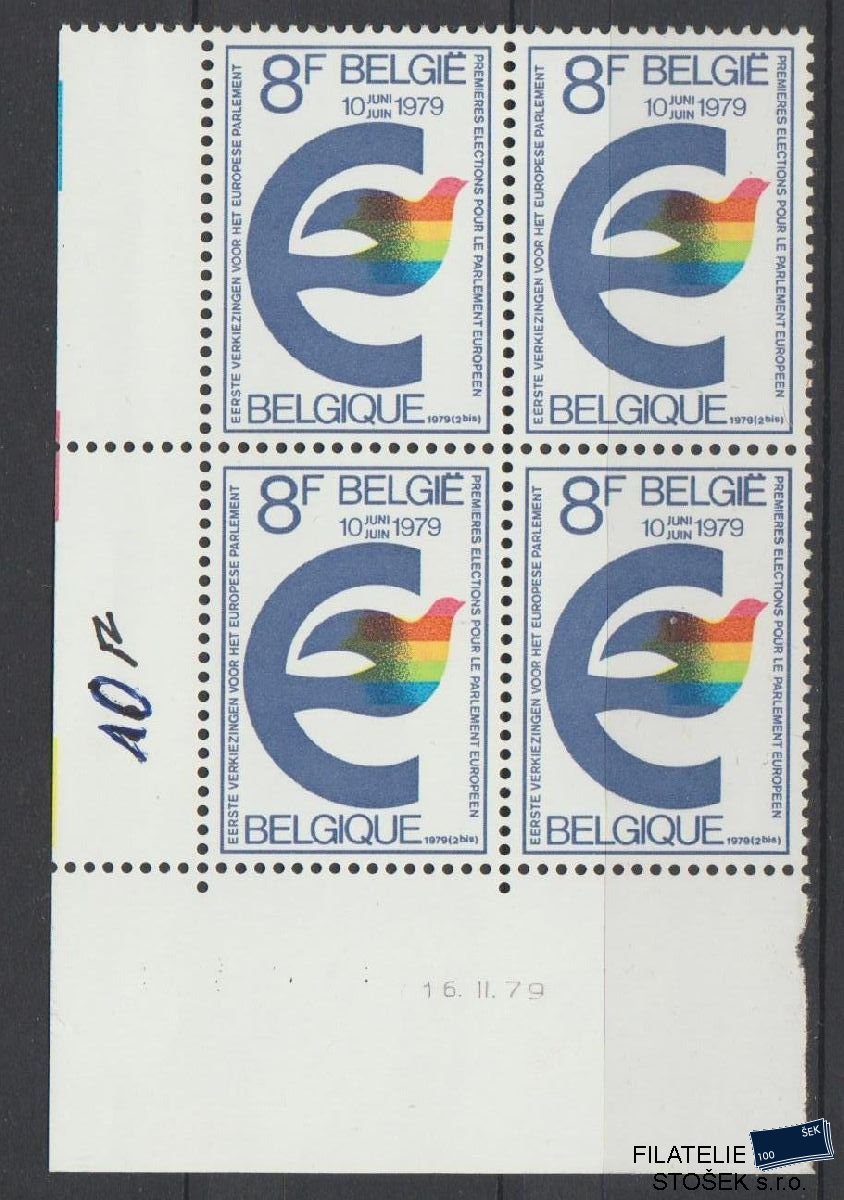 Belgie známky Mi 1976 4 Blok