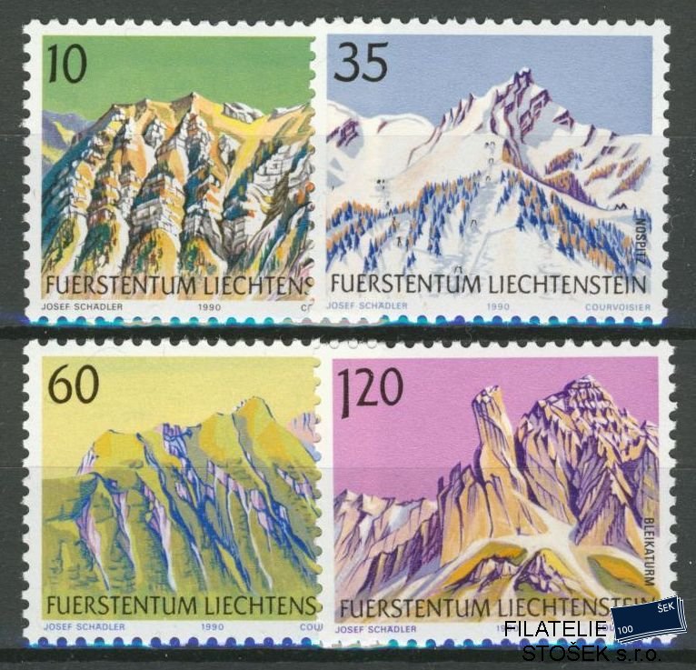 Liechtenstein známky Mi 1000-3