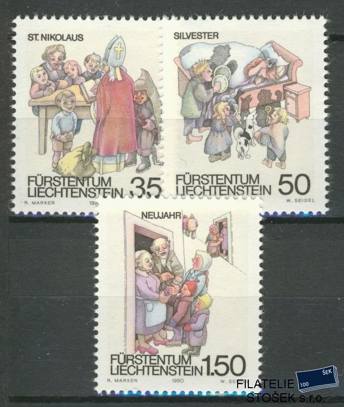 Liechtenstein známky Mi 1008-10