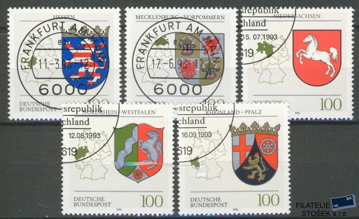 Bundes známky Mi 1660-4