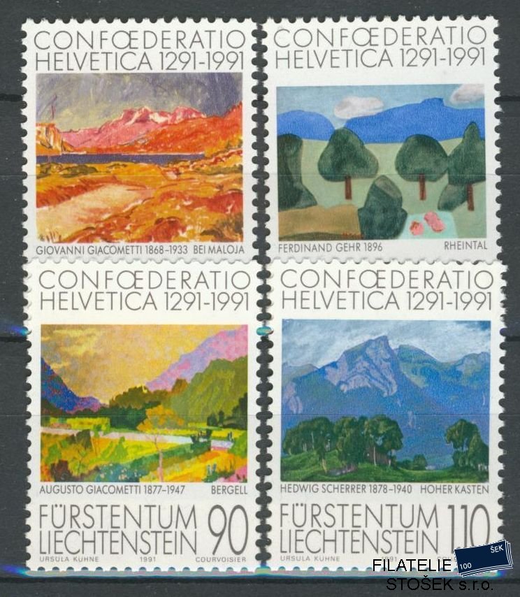 Liechtenstein známky Mi 1016-9