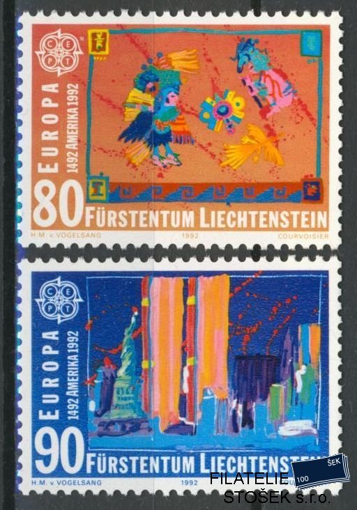 Liechtenstein známky Mi 1031-4