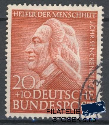 Bundes známky Mi 0175