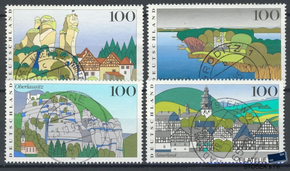 Bundes známky Mi 1807-10