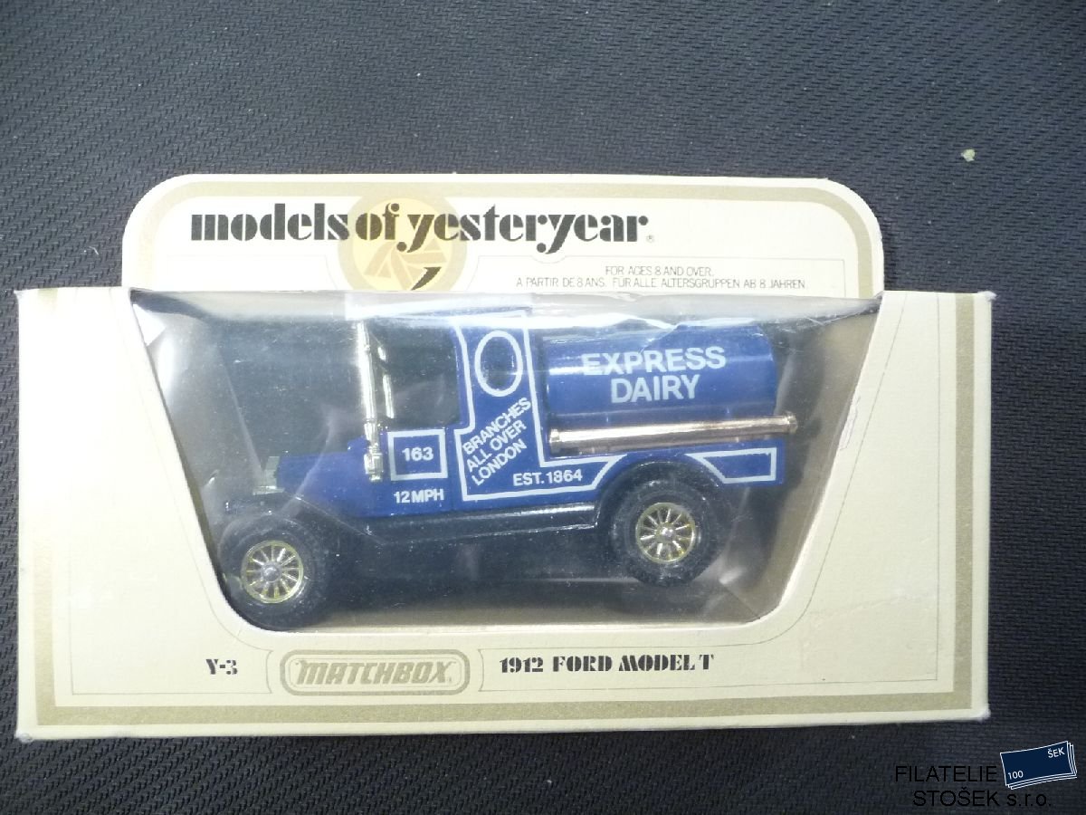 Matchbox Yesteryears Y - 12 - Ford model T