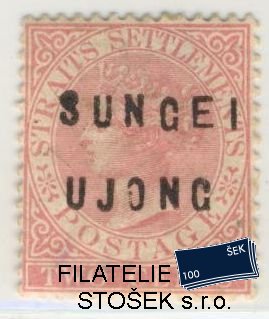 Straits Settlements Suncei Ujong známky Mi 8 KVP