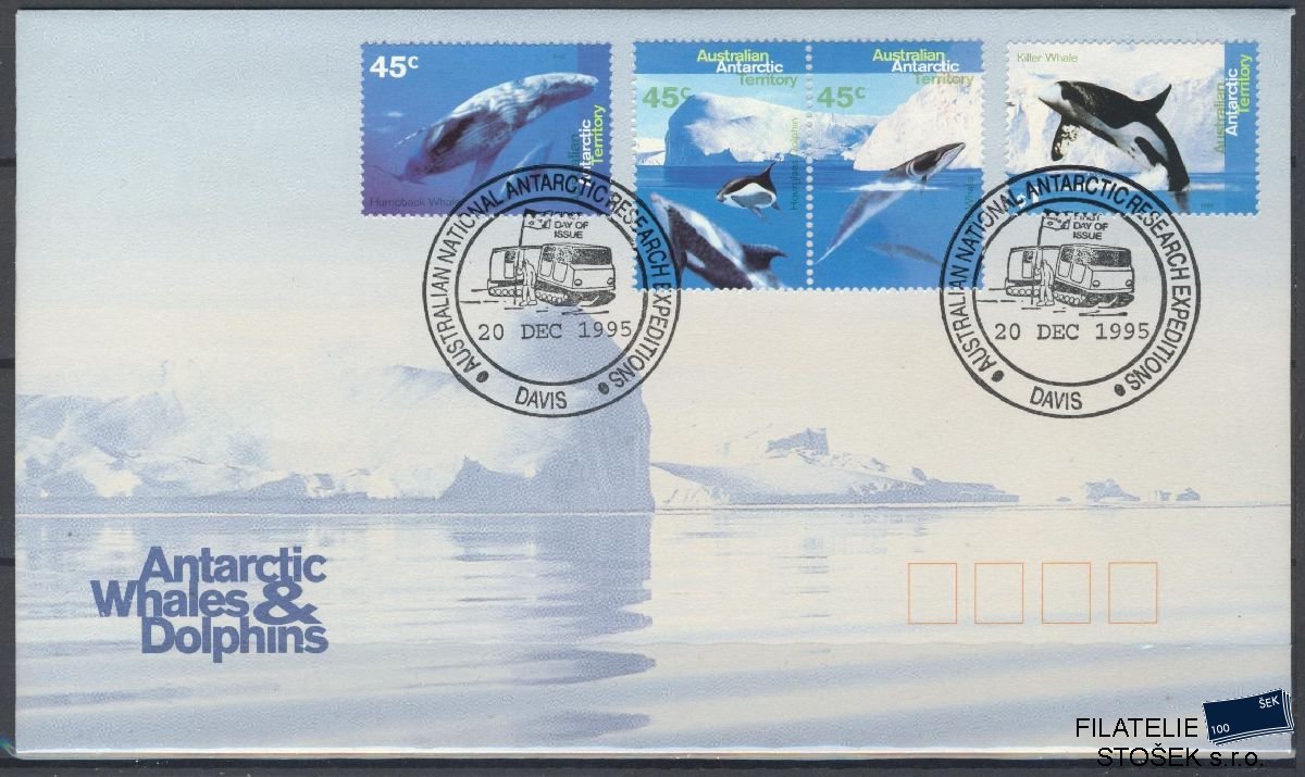 Austalian Antarctic Teritory celistvosti - FDC - Ryby