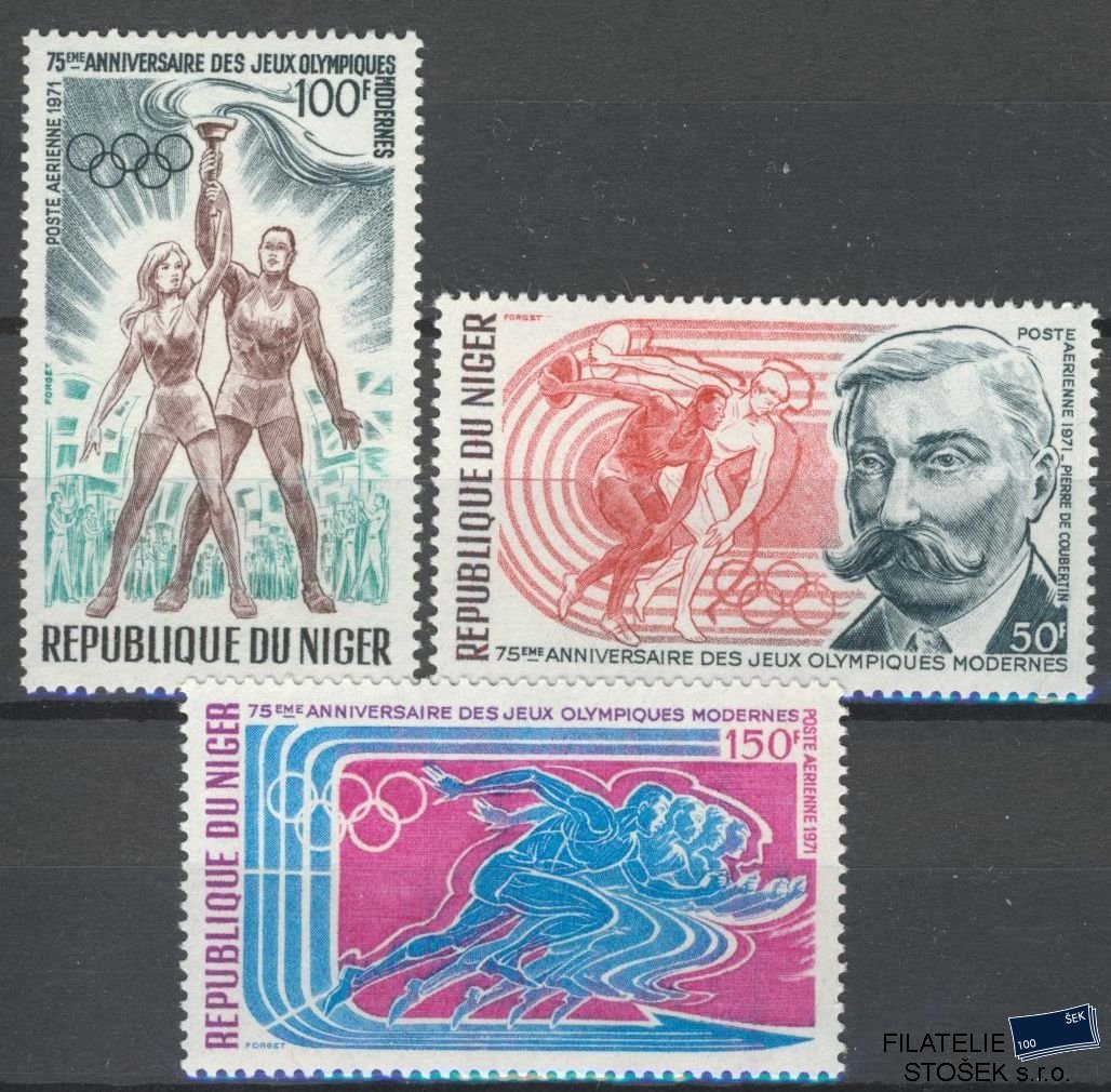 Niger známky Mi 0291-3