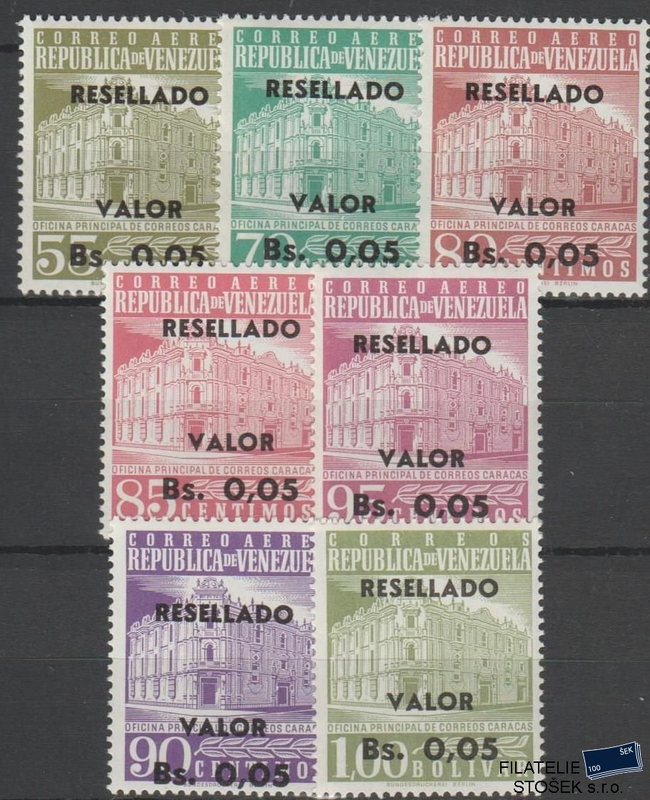 Venezuela známky Mi 1556,1567-72