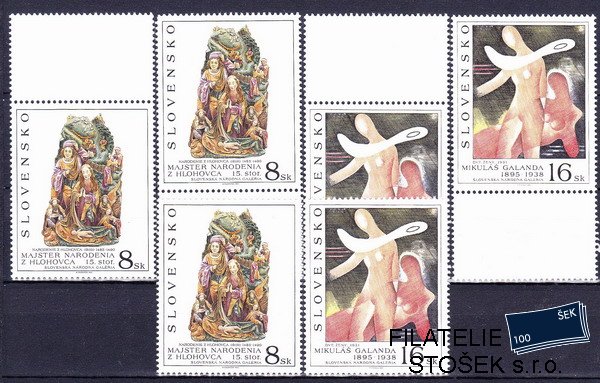 Slovensko známky 0082-3 +KH+KD