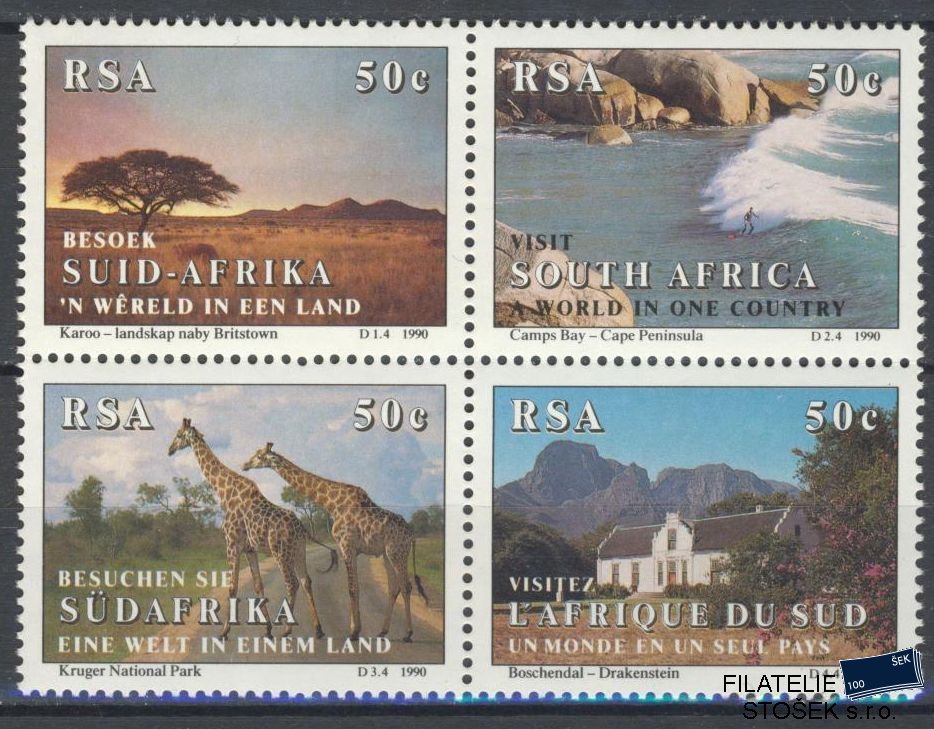 South Africa známky Mi 804-7