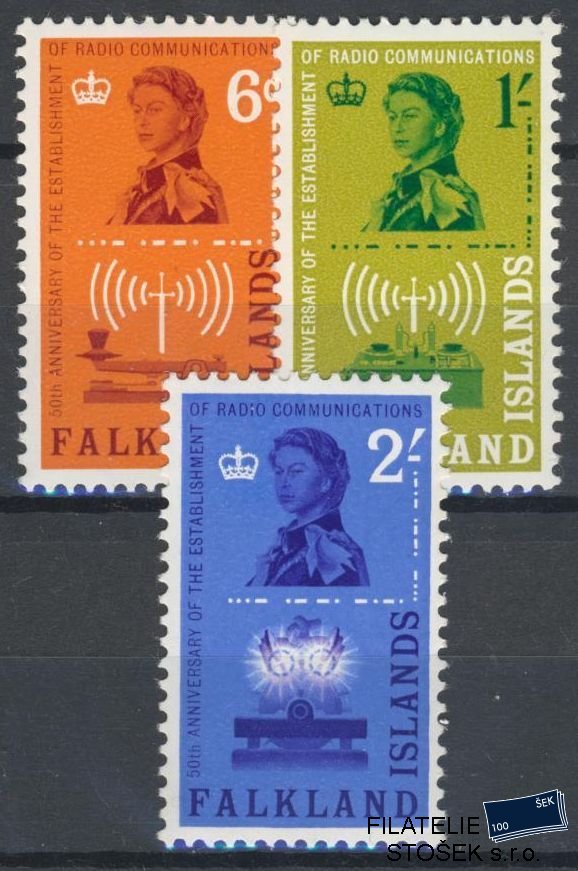 Falkland Islands známky Mi 138-140