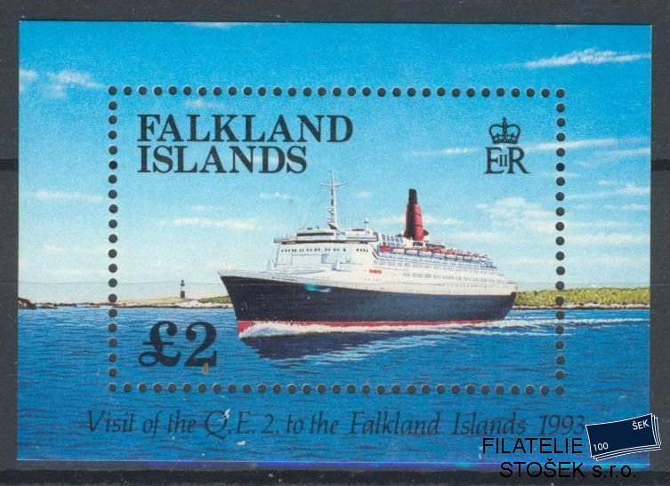 Falkland Islands známky Mi Blok 10