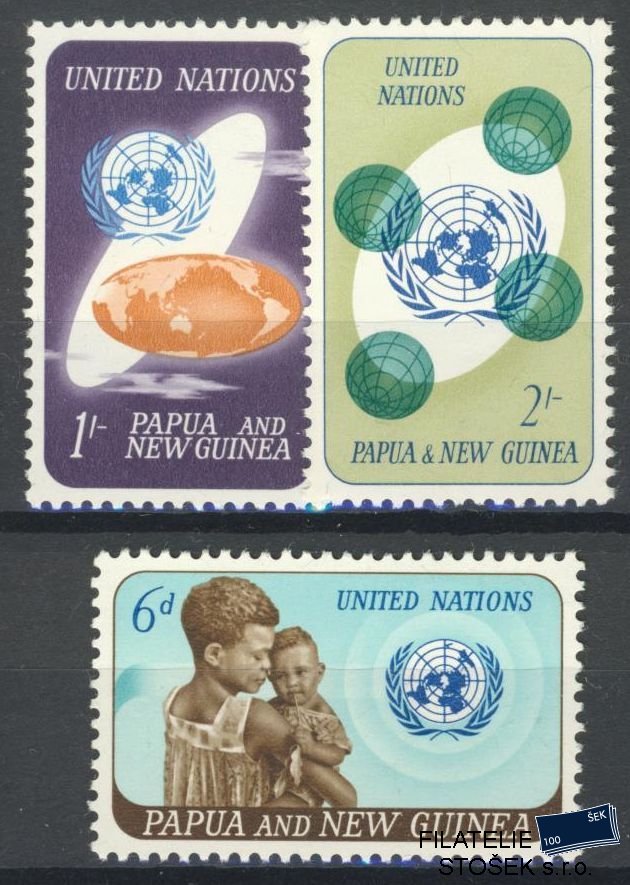 Papua New Guinea známky Mi 80-82