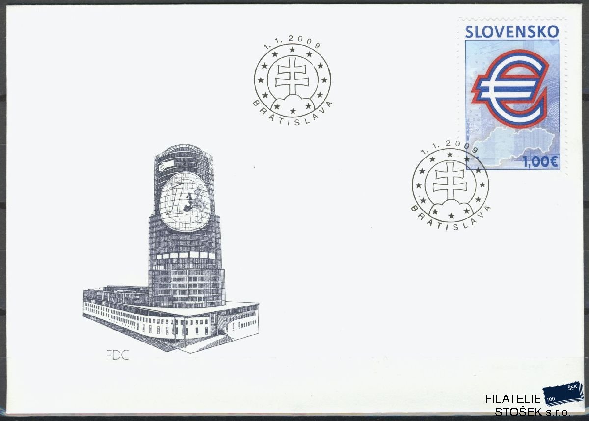 Slovensko známky 437 FDC