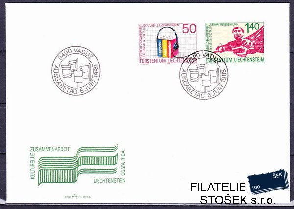 Liechtenstein FDC Mi 945-6