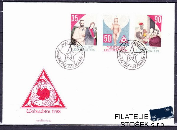 Liechtenstein FDC Mi 954-6