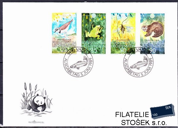 Liechtenstein FDC Mi 967-70