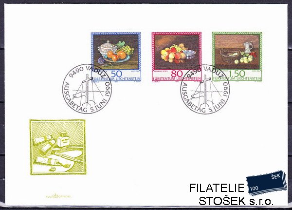 Liechtenstein FDC Mi 990-2