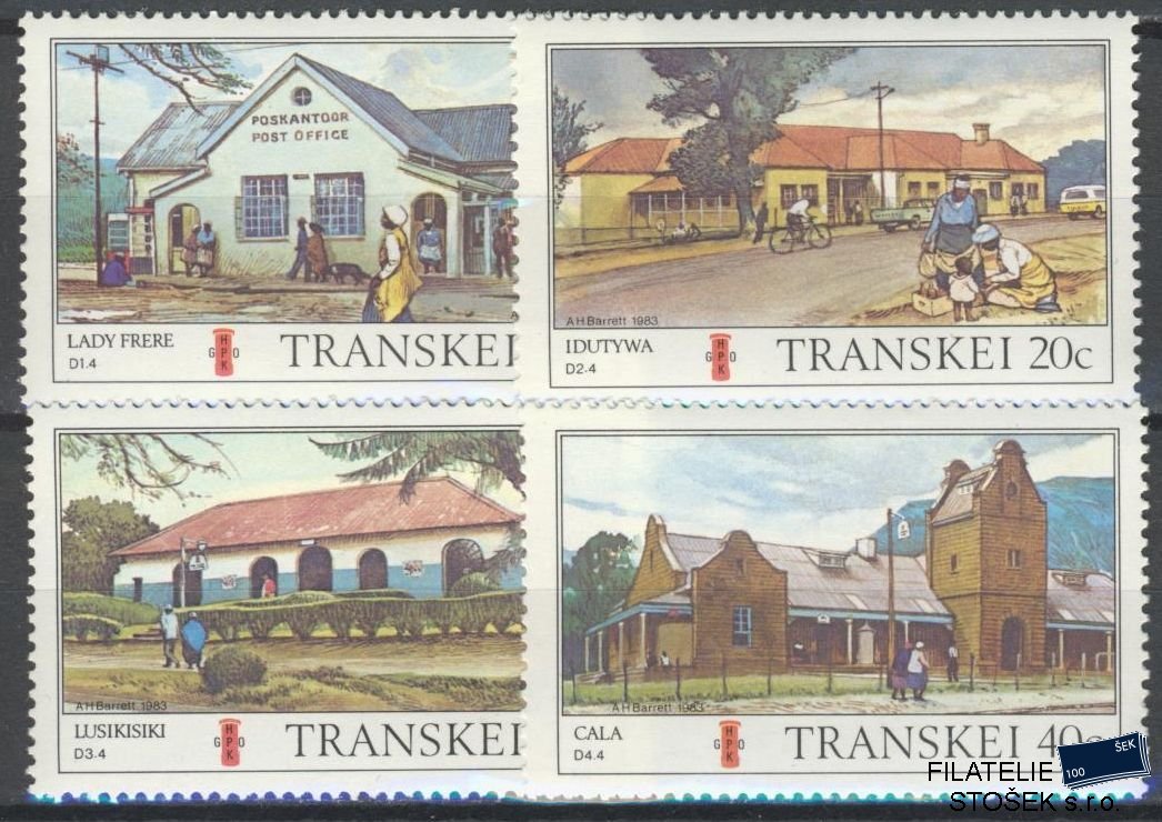 Transkei známky Mi 128-31