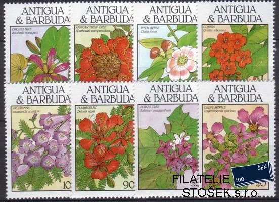 Antig.and Barbuda Mi 1151-8+Bl.145-6