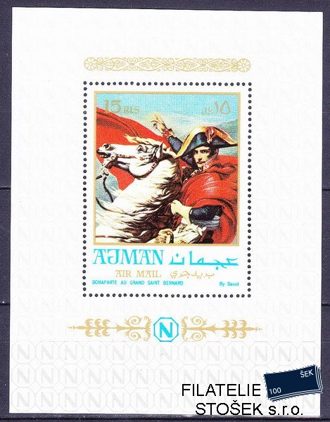 Ajman známky Mi 0549 - Bl.191