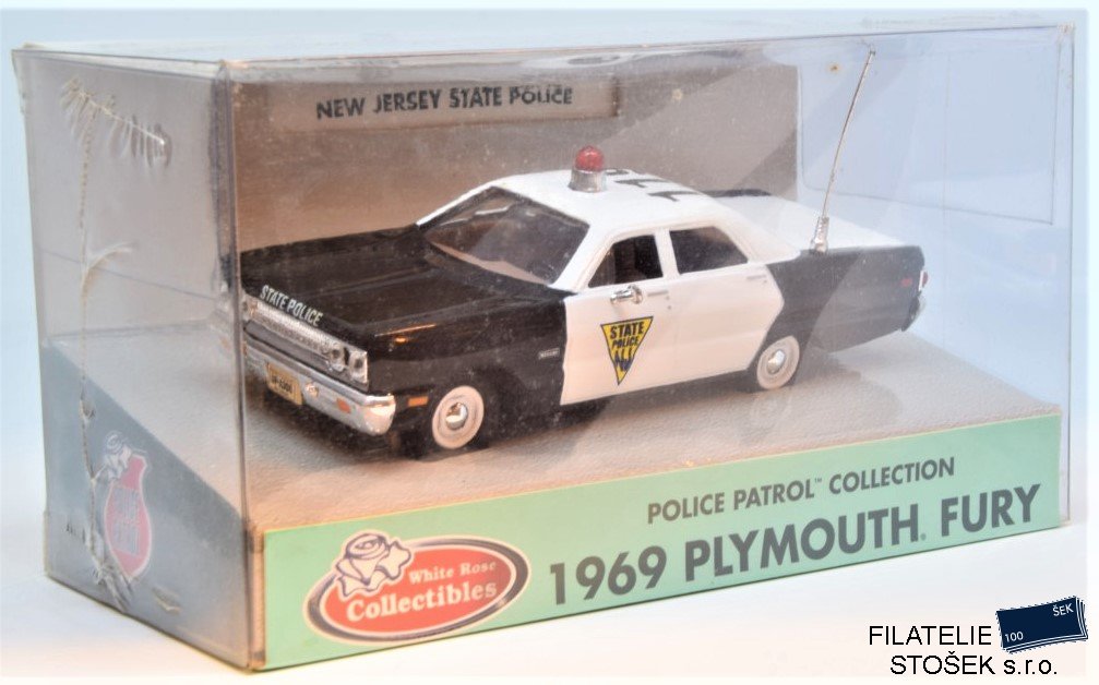 White Rose - Policejní auta - Plymouth Fury - New Jersey