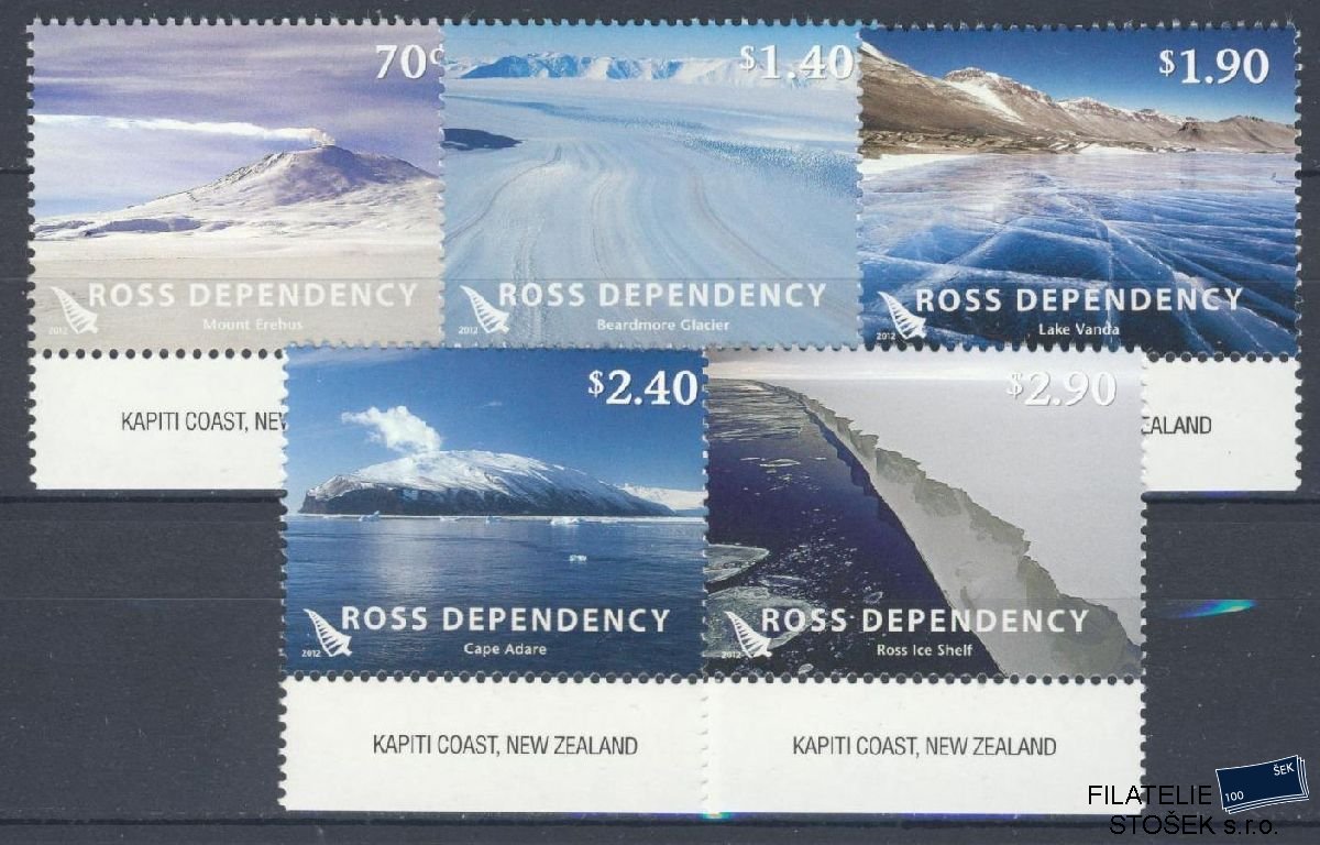 Ross Dependency známky Mi 129-33