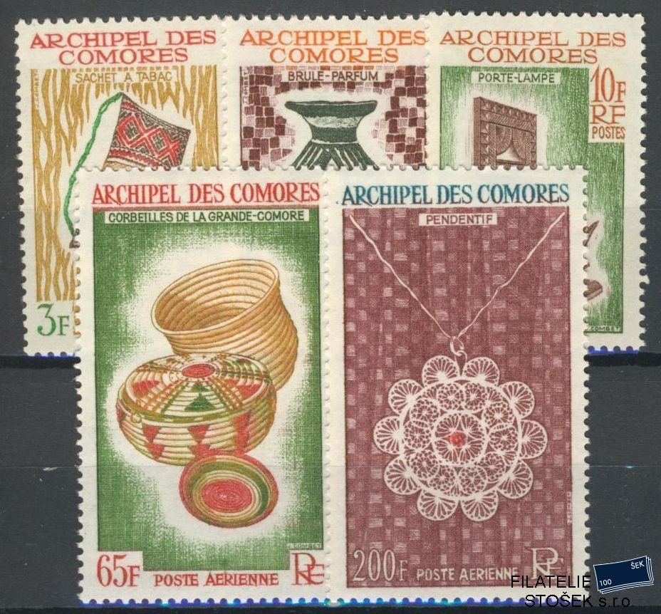 Comores známky Mi 55-59