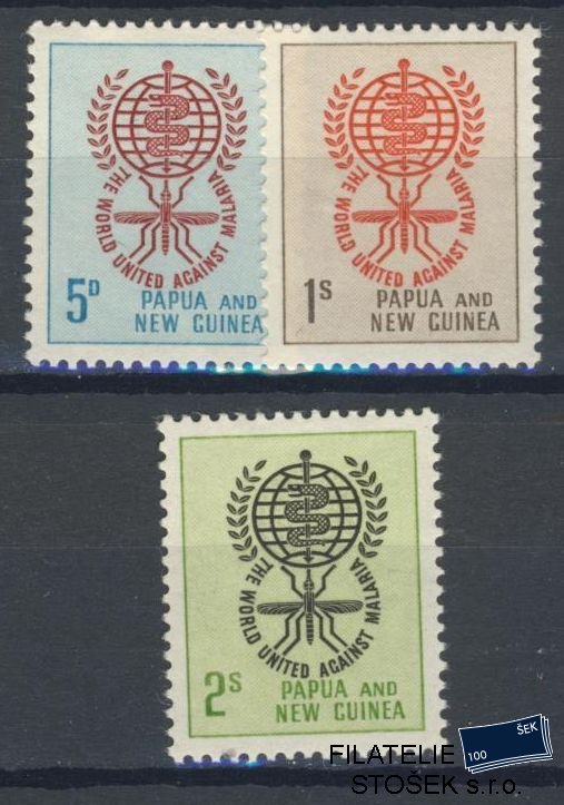 Papua & New Guinea známky Mi 40-42