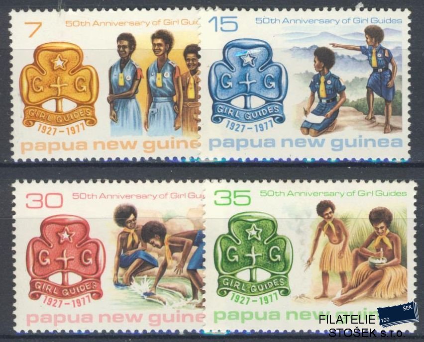 Papua & New Guinea známky Mi 329-32